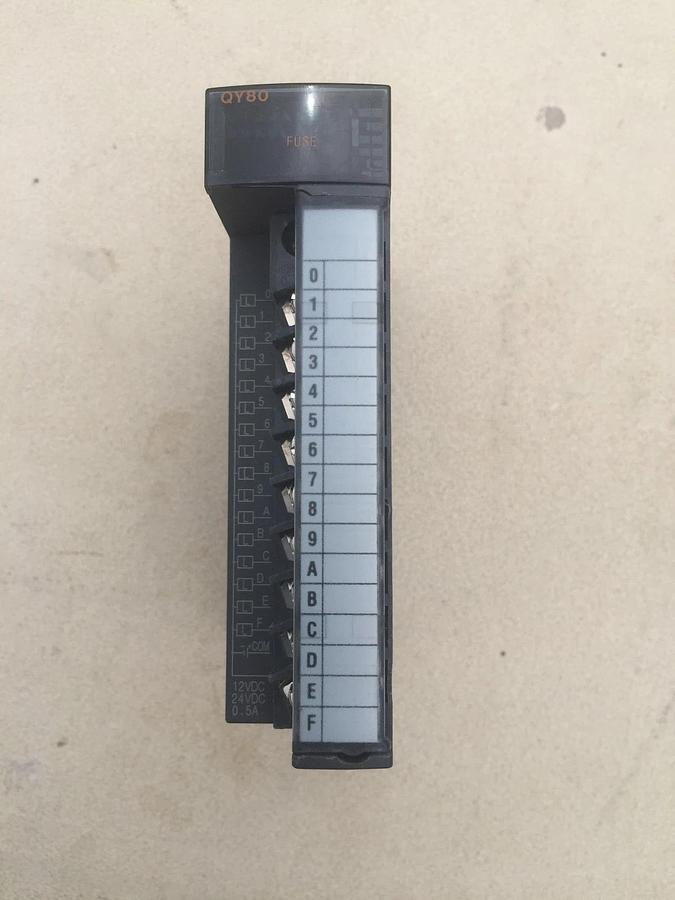 Used Mitsubishi PLC Rack. MELSEC-Q (# Q00JCPU-E )