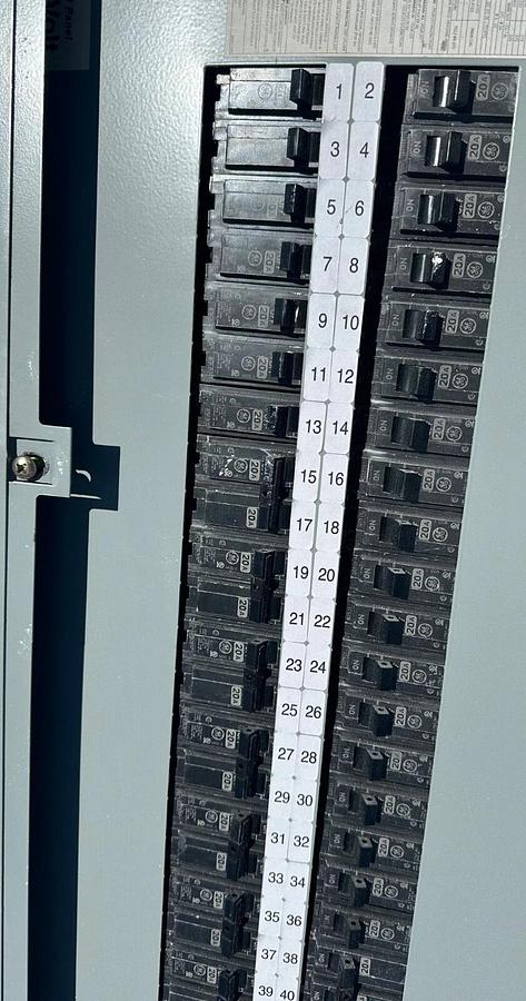 Used GE A-Series II Pro-Stock AQU3422RCX AXB4 3-Phase Type A PanelBoard