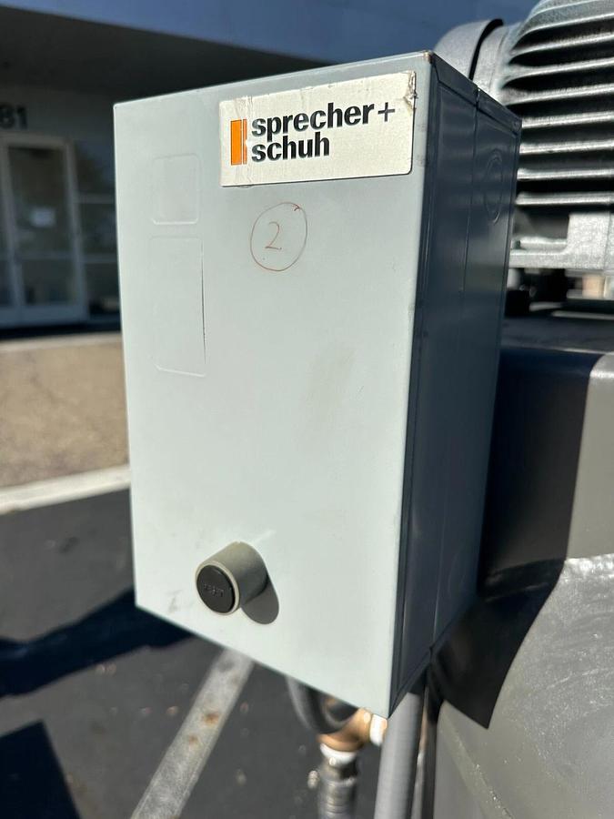 Used 1.5hp Busch 20 cfm/15 TORR Vacuum Pump - 80 Gal. Tank - Carson City,NV