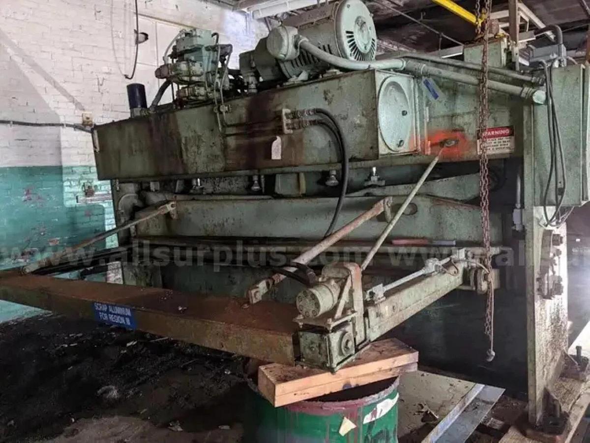 Used American Hercules 10' x .25" Sheetmetal Shear - Carson City, NV - Free Loadout!