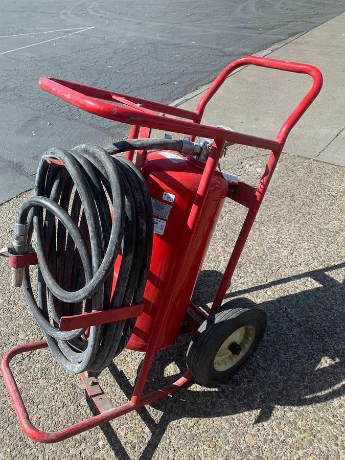 Used Amerex 488 Wheeled Commercial Fire Extinguisher - Type ABC - Reno, NV