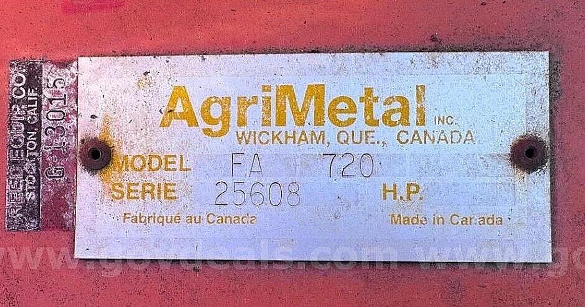 Used 6' Agrimetal fa720 tow behind Aerator - Carson City, NV