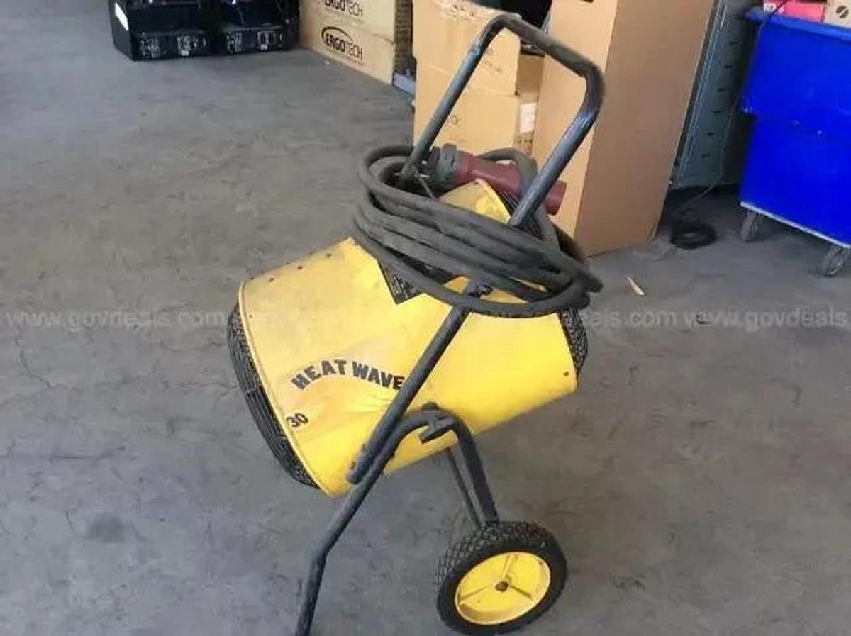 Used Fostoria FES-3048-3 Portable Electric Salamander Heater 30kW, 480V, 3ϕ - Reno,NV