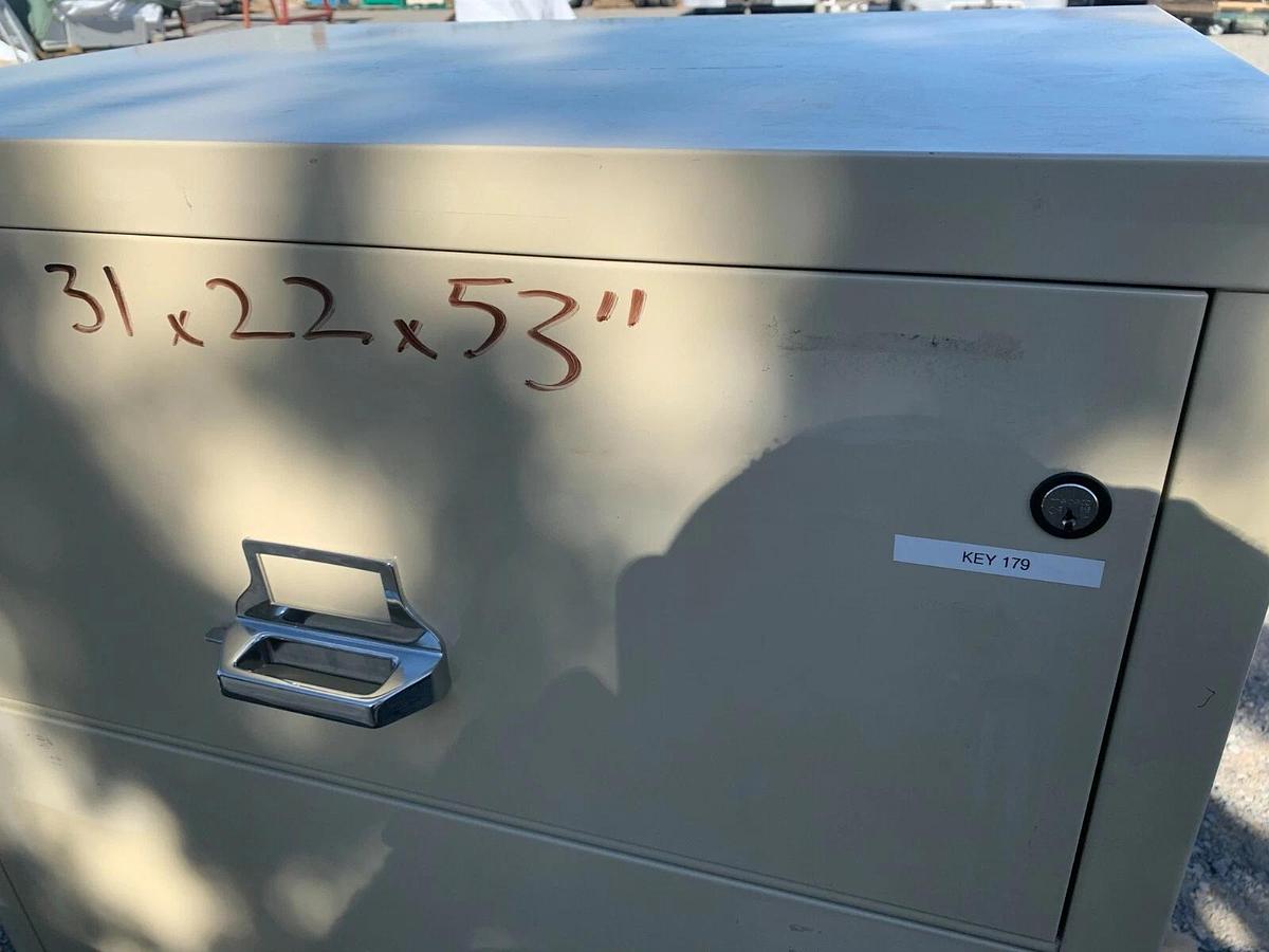 Used FireKing 2Hr Rated - Ammo Gun Security Media Jewelry Safe Drawer File Cabinet