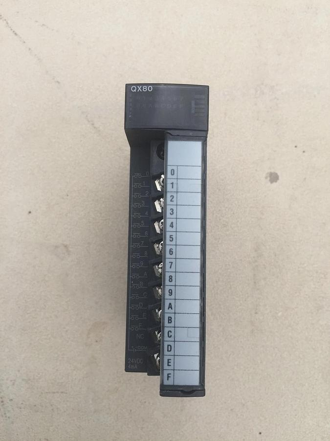 Used Mitsubishi PLC Rack. MELSEC-Q (# Q00JCPU-E )