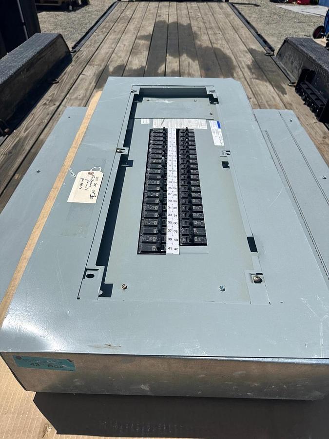 Used GE A-Series II Pro-Stock AQU3422RCX AXB4 3-Phase Type A PanelBoard