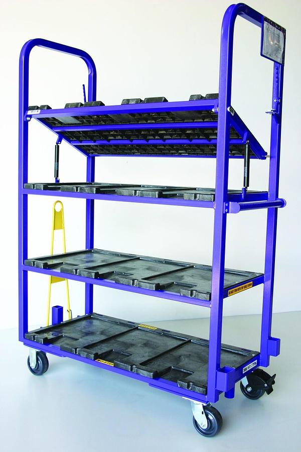 Used 4 shelf HD Industrial Carts on Casters -- San Diego,CA/ Carson City,NV