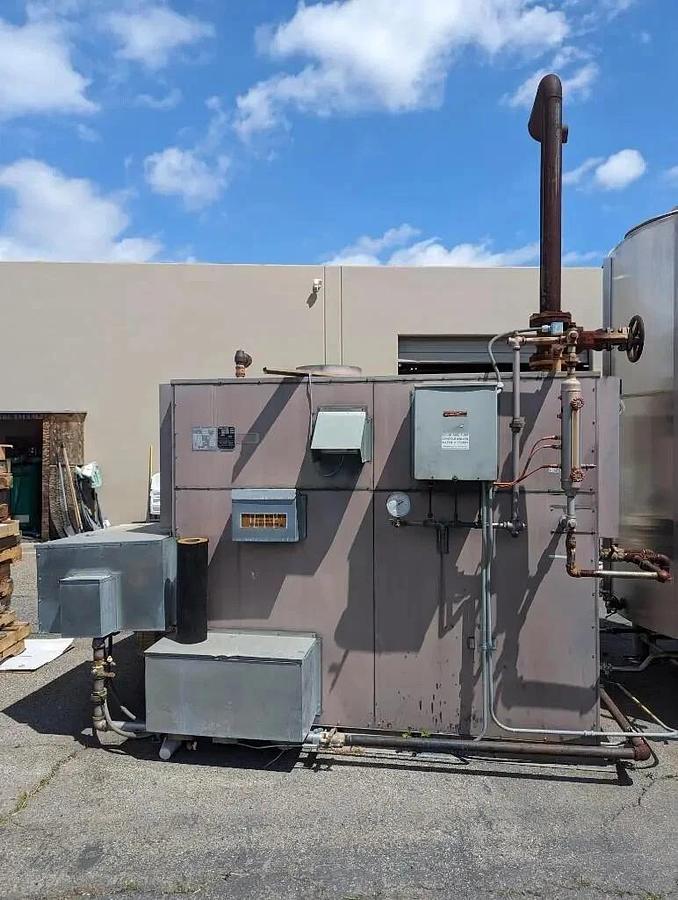 Used 2015 Rite 39hp Low NOx NatGas Steam Boiler - West Coast