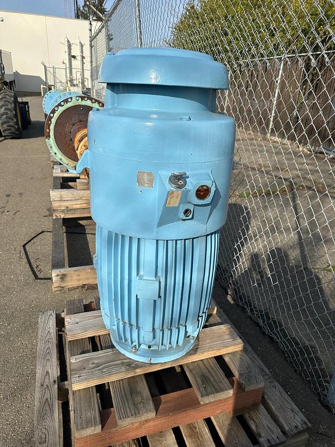 Used 100 hp Weir FloWay Vertical Turbine Pump 440v -Carson City, NV 89706