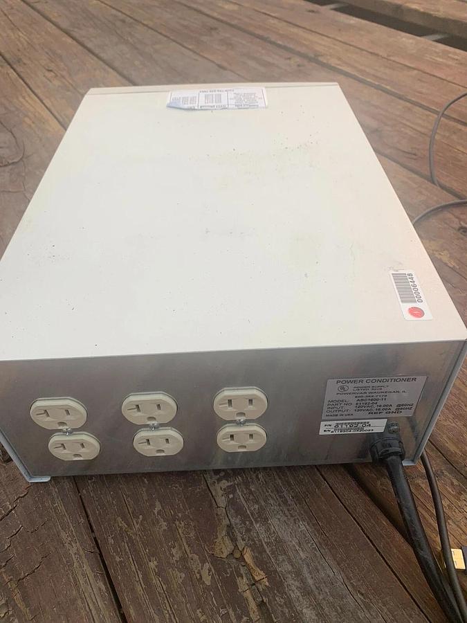 Used POWERVAR 16 / ABC1600-11 1920W POWER CONDITIONER AC LINE SURGE PROTECTOR MEDICAL