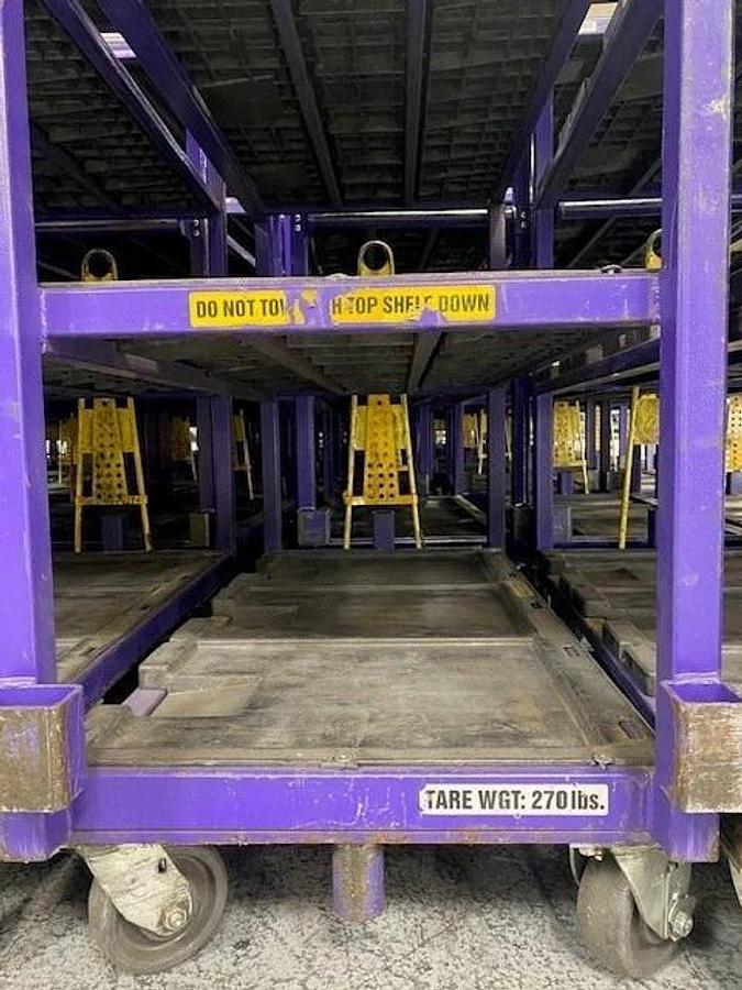 Used 4 shelf HD Industrial Carts on Casters -- San Diego,CA/ Carson City,NV
