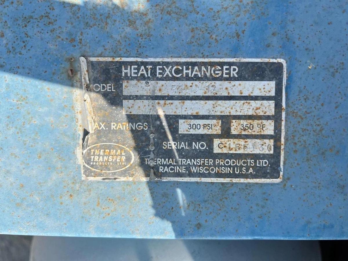 Used (4)Pacific Fluid Systems Hydraulic 10hp power packs w/ Therm Transfer exchangers