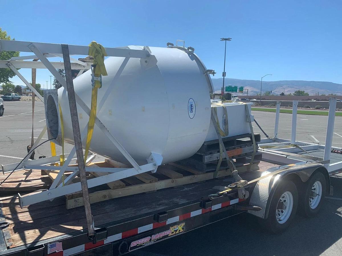 Used Schenck AccuRate Feeder Control with dual motor auger + Mac Silo w/ Centr.Blower