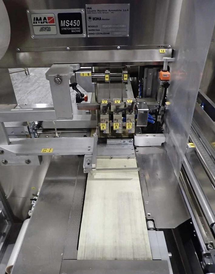 Used IMA MS450 Stretch Banding Machine with Heat Tunnel - Reno, NV