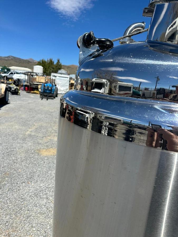 Used 80 Gallon Jacketed Stainless Steel Beer/Wine Fermentation Tank -- Carson City,NV