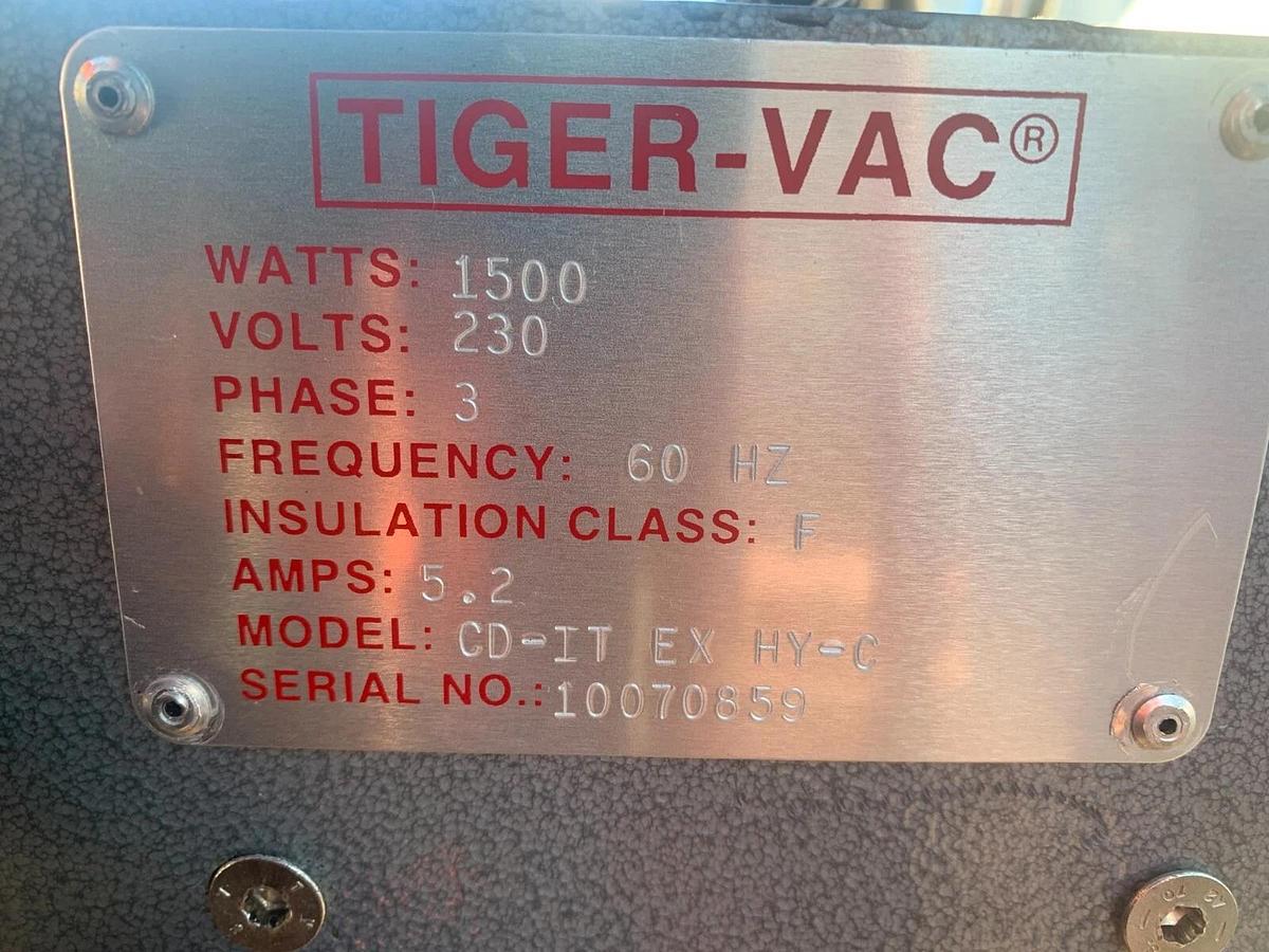Used Tiger-Vac "CD-IT EX HY-C" HEPA wet/dry OSHA Vacuum for Hazardous Loc. - Reno, NV
