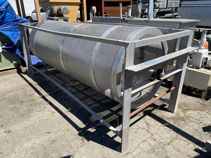 Used Lycol Stainless Steel 36" Rotary Dewatering Reel Screen
