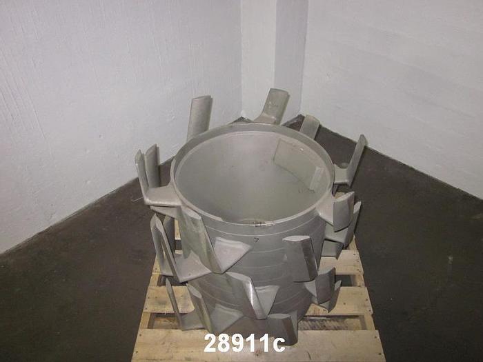 Unused Voith VS 20 Pressure Screen Multi Foil Rotor #28911