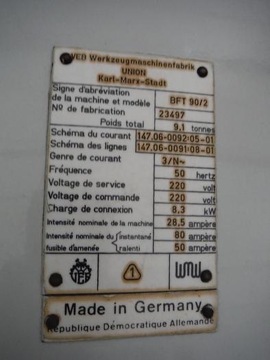 Gebraucht KOTTERBANK UNION BF90