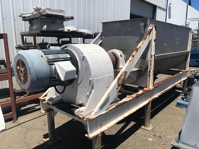 Used 135 Cu. Ft. Double Ribbon Mixer/Blender
