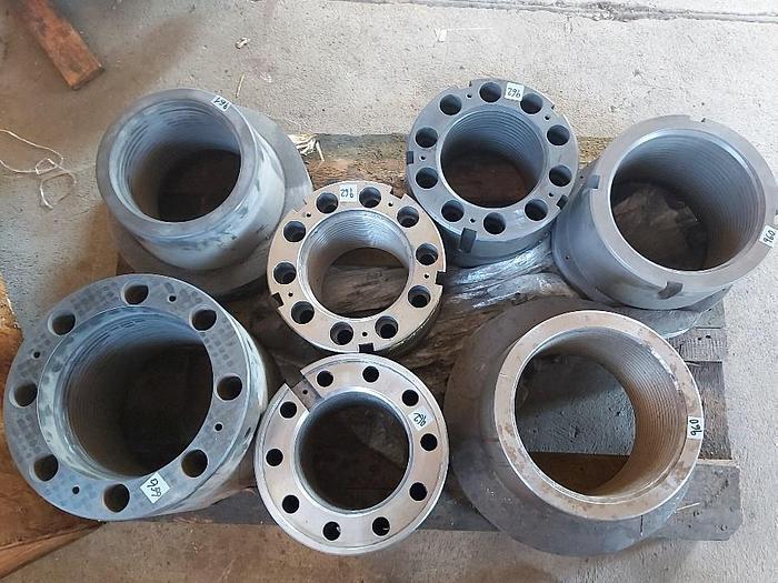 28 Stk. Holm Dehnmuttern zu Druckgussmaschinen, Idra, Oleopress / OP Die Casting,  neu