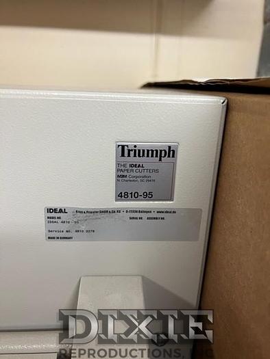 Used Triumph Ideal 4810-95