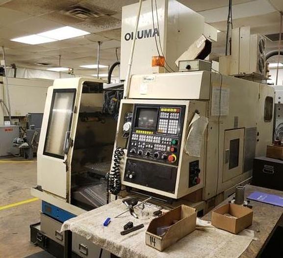 Used 1995 OKUMA VR 40 ii 4-Axis Vertical Machining Center