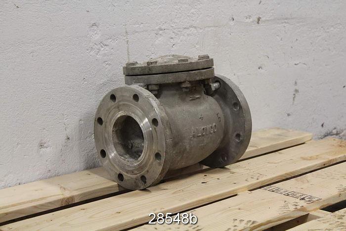 Used Alloy Steel Products 4" Swing Check Valve, Cf8 #28548
