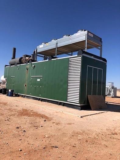 Used Cummins 2000 Kw Natural Gas Generator QSV91 Series Engine C2000 N6CB