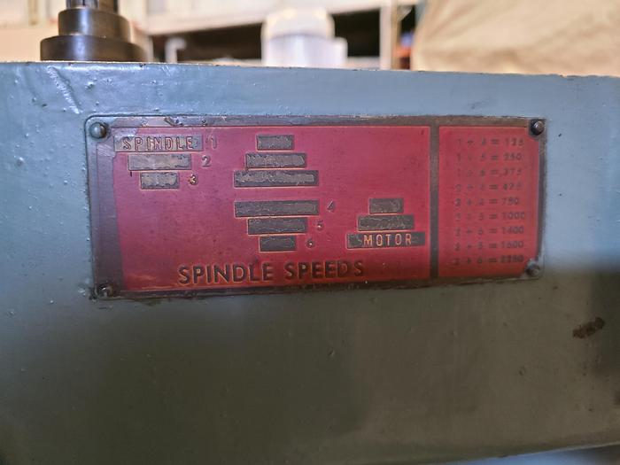 Used Index Vertical Milling Machine