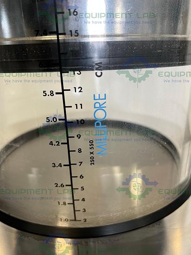 Used Millipore  QuikScale GA251511 Chromatography Column 250 x 550