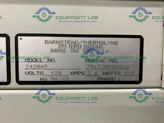 Used Barnstead/Thermolyne  I42045 Type 42000 General Purpose Incubator +70°C 120V
