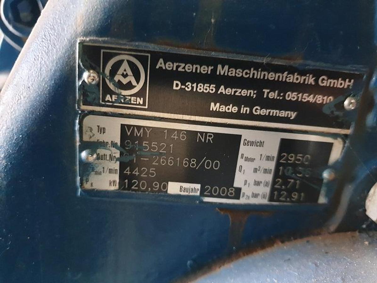Used Used Aerzen VMY 146 Screw Compressor