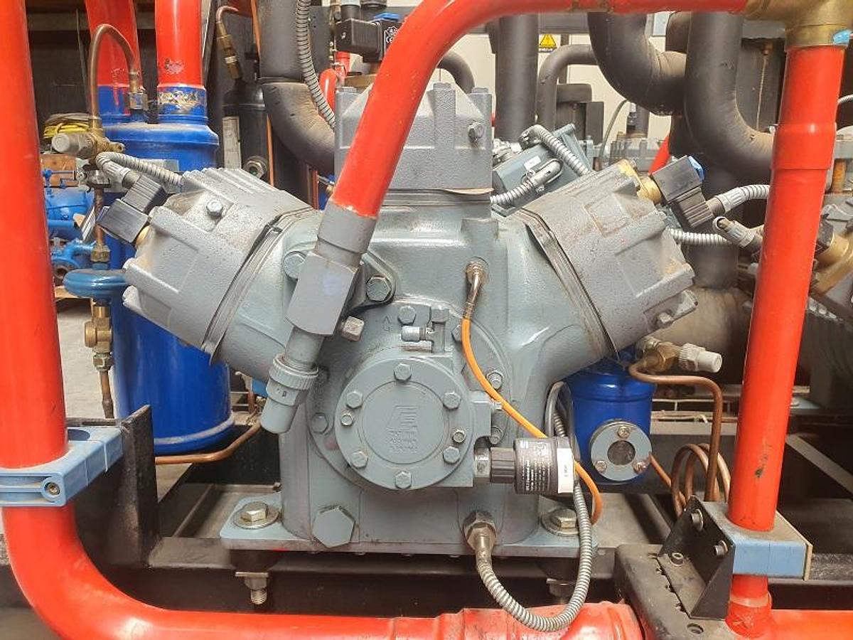 D'occasion Unité de compresseur à piston Copeland DWM D6DH5 usagée - Système de réfrigération complet