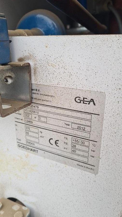 Gebraucht Gebrauchte Bitzer Kolbenkompressoreinheit