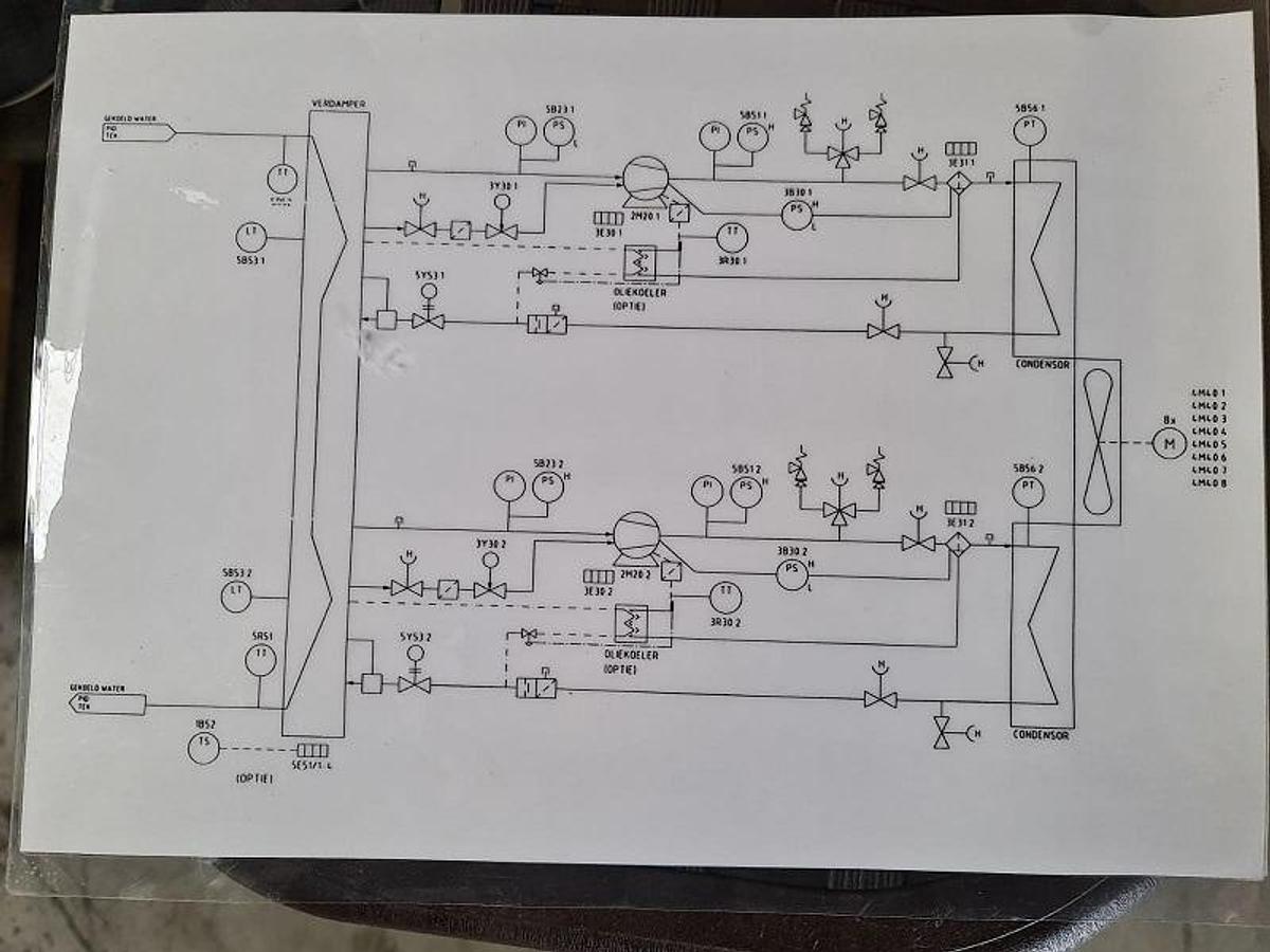 Used Used Trane RTAC140 Air Cooled Chiller