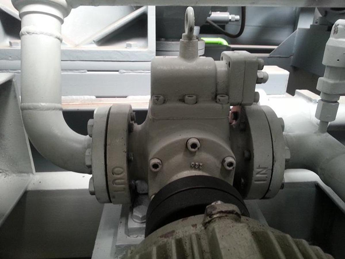 Gebruikt Used Mycom 2016LSC Screw Compressor