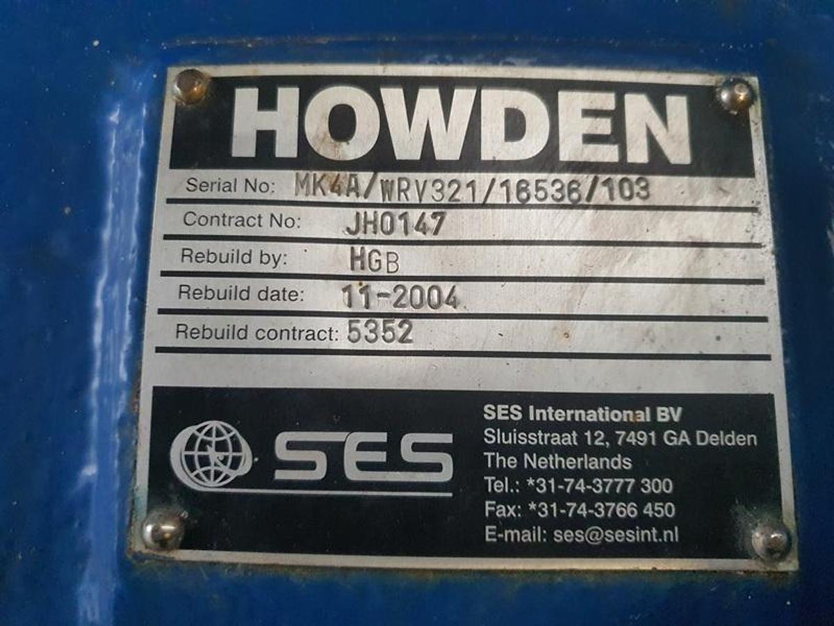Gebruikt Used Howden WRV321-165- 3.6 Screw Compressor