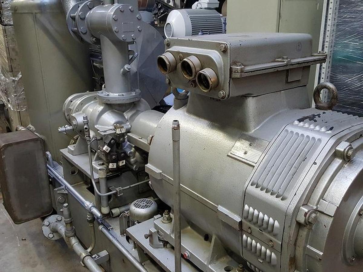 Used Used GRASSO H2 Screw Compressor