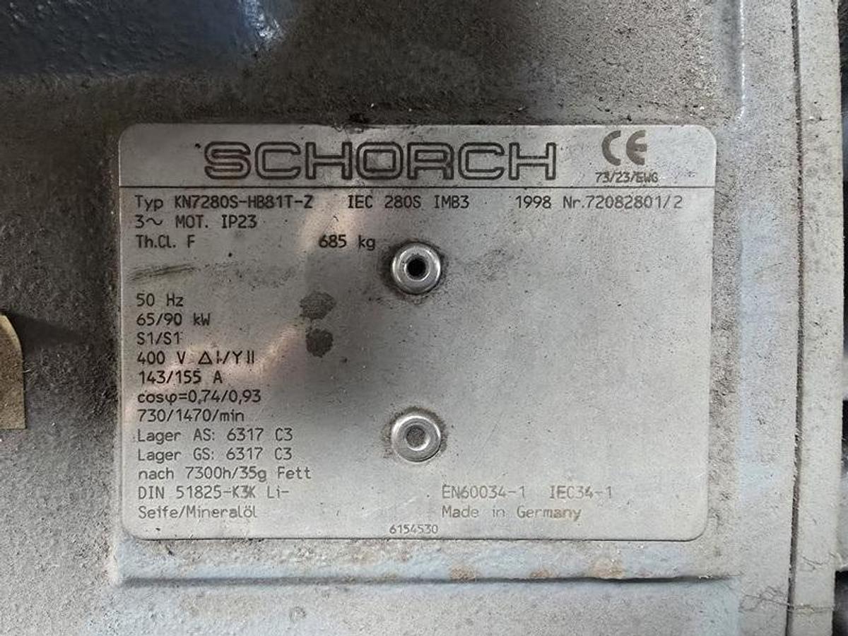 Gebruikt Used Electric Motor Schorch