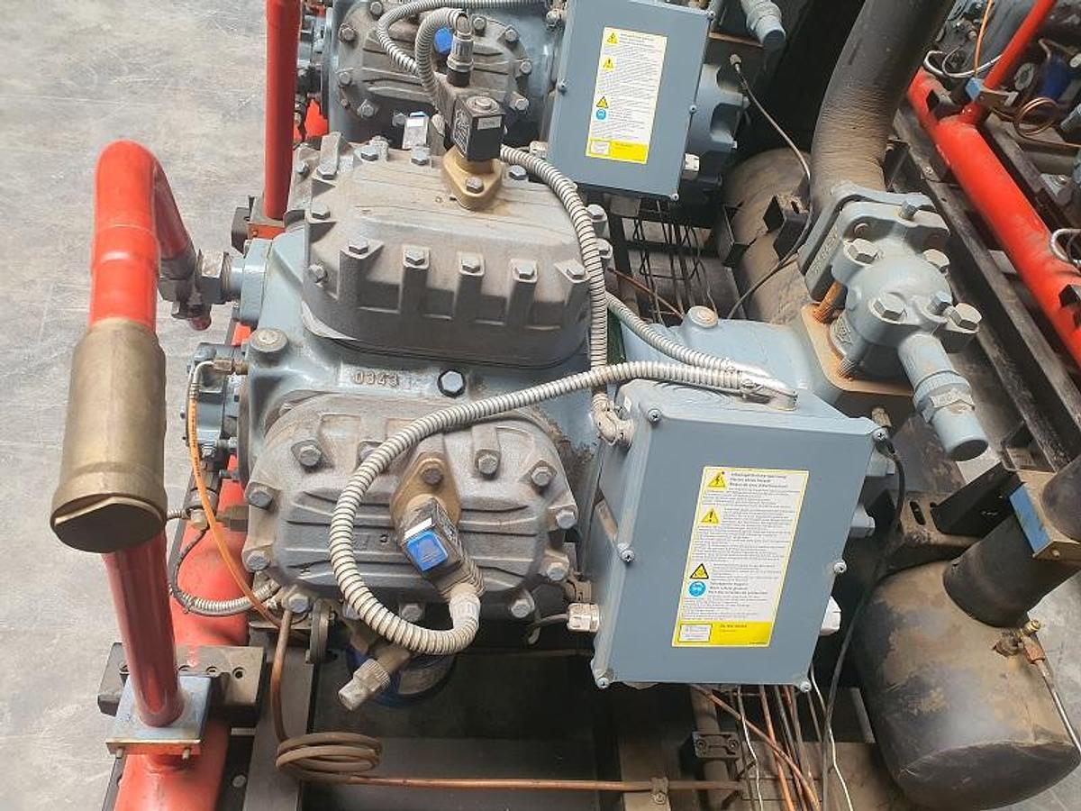 D'occasion Unité de compresseur à piston Copeland DWM D6DH5 usagée - Système de réfrigération complet