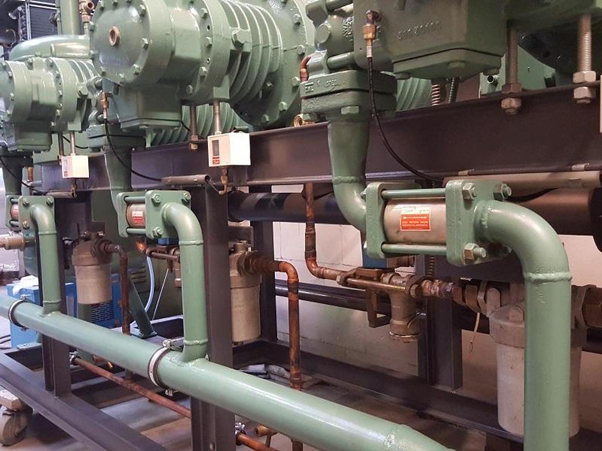 Gebraucht Gebrauchte Bitzer HSK7051 Schraubenkompressor