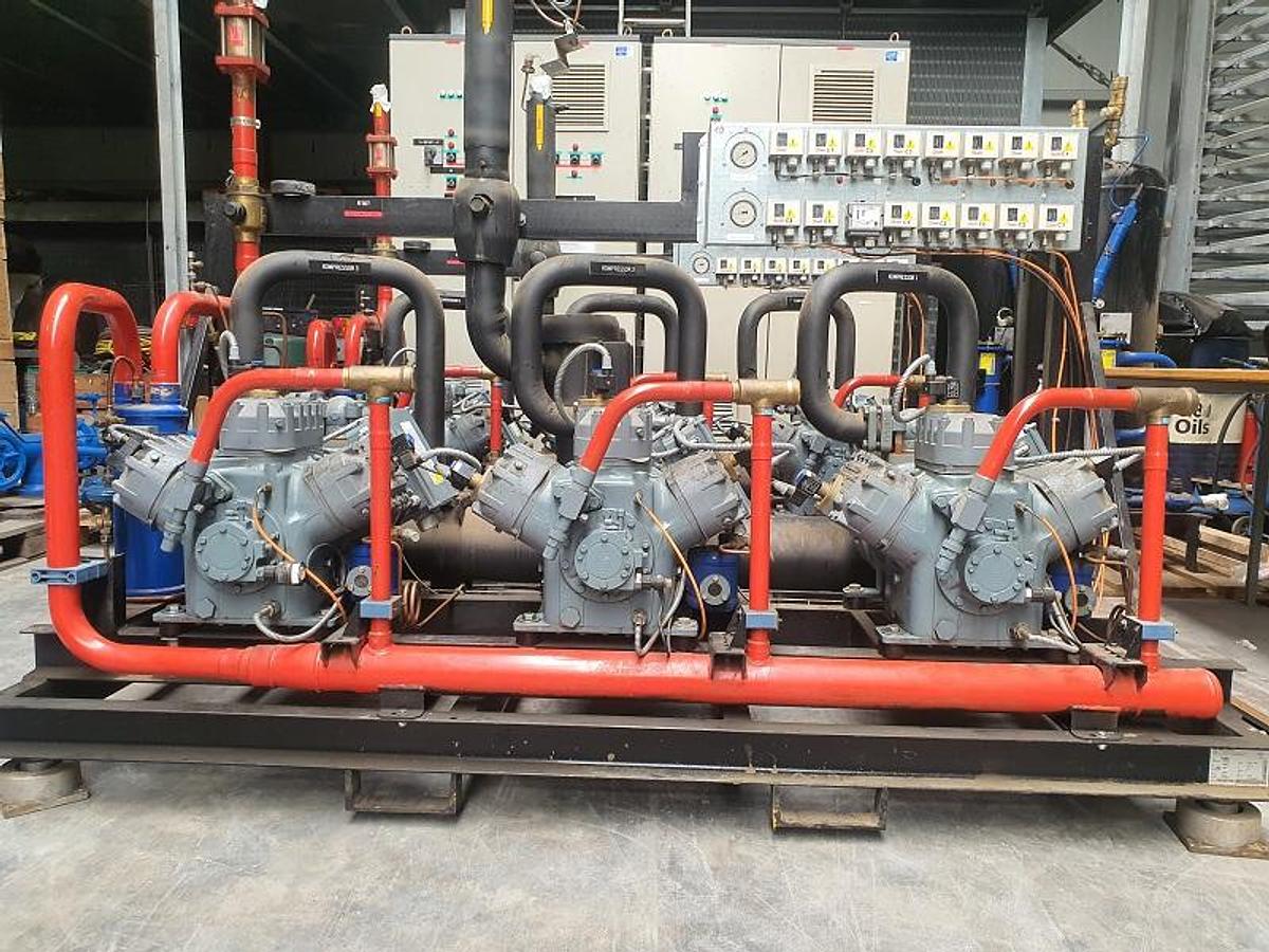 Gebruikt Used DWM Copeland D6DH5 Piston Compressor Unit - Complete refrigeration system