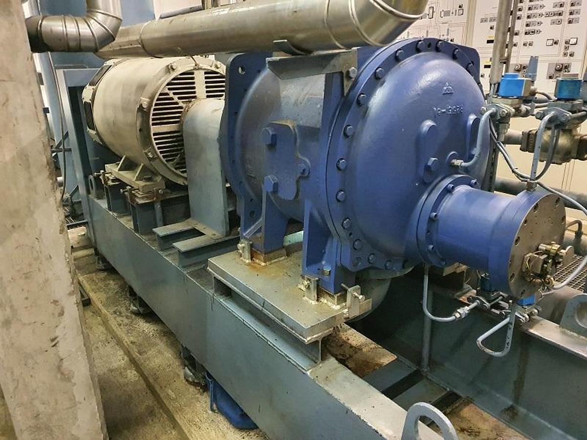 Gebruikt Used Howden WRVH255-110-3.6 Screw Compressor