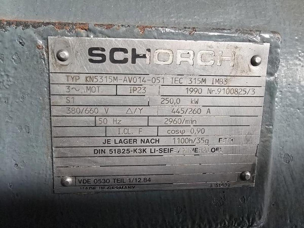 Gebruikt Used Howden WRV321-165- 3.6 Screw Compressor