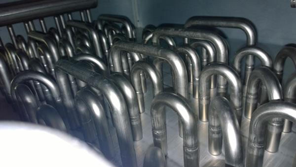 Gebruikt Used Thermofin Stainless Steel NH3 Evaporator