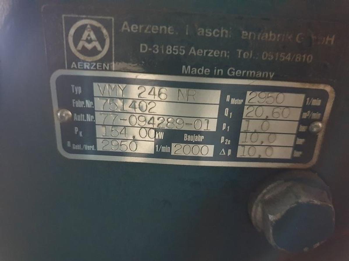 Gebruikt Used AERZEN Screw Compressor