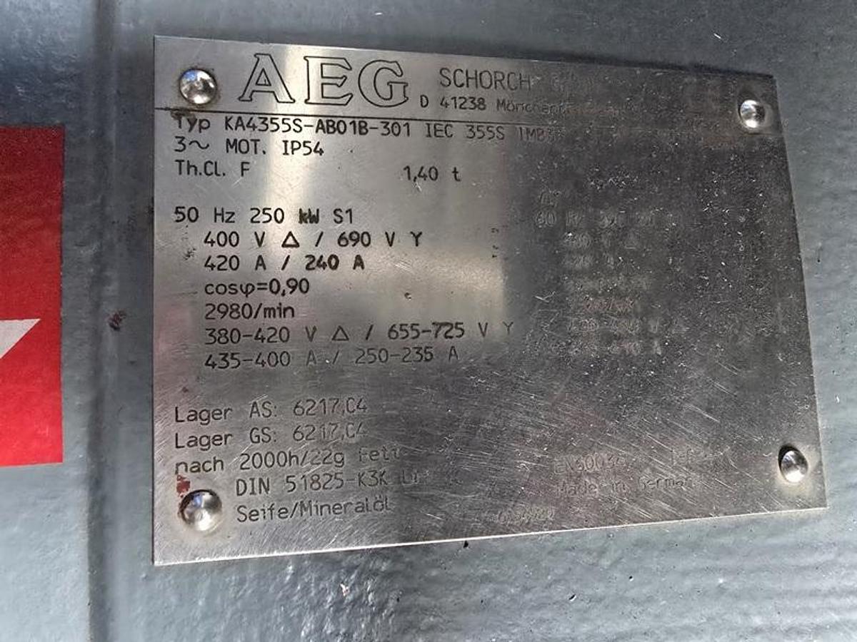 Gebruikt Used Electric Motor AEG