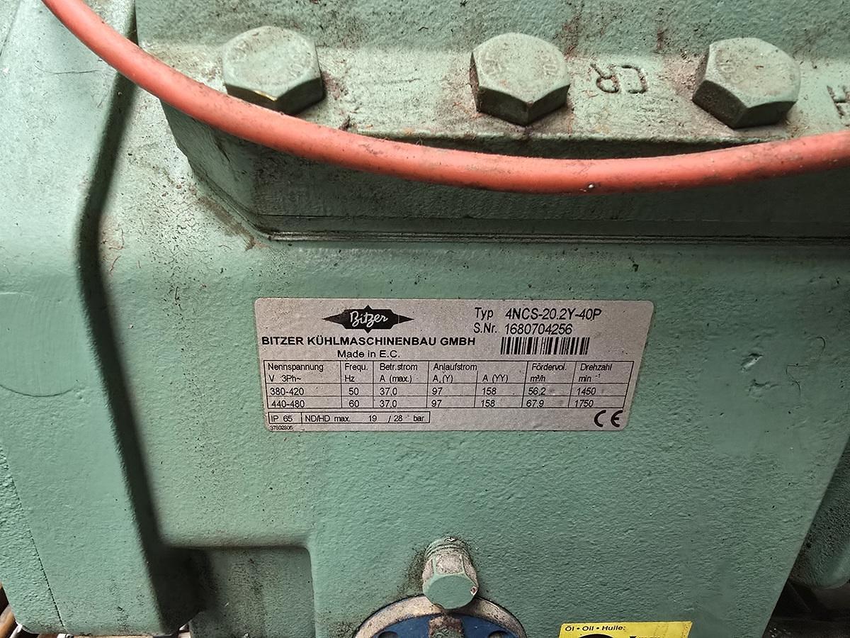 Gebruikt Used BITZER 6G Piston Compressor Unit - Complete refrigeration system