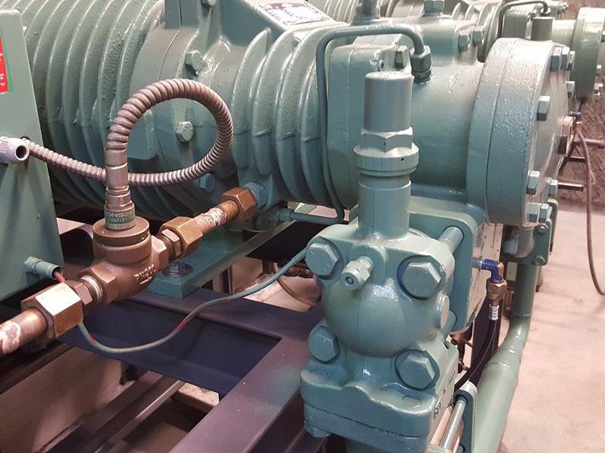 Gebraucht Gebrauchte Bitzer HSK7051 Schraubenkompressor